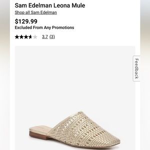 Sam Elelman Leona Mule Sandal
